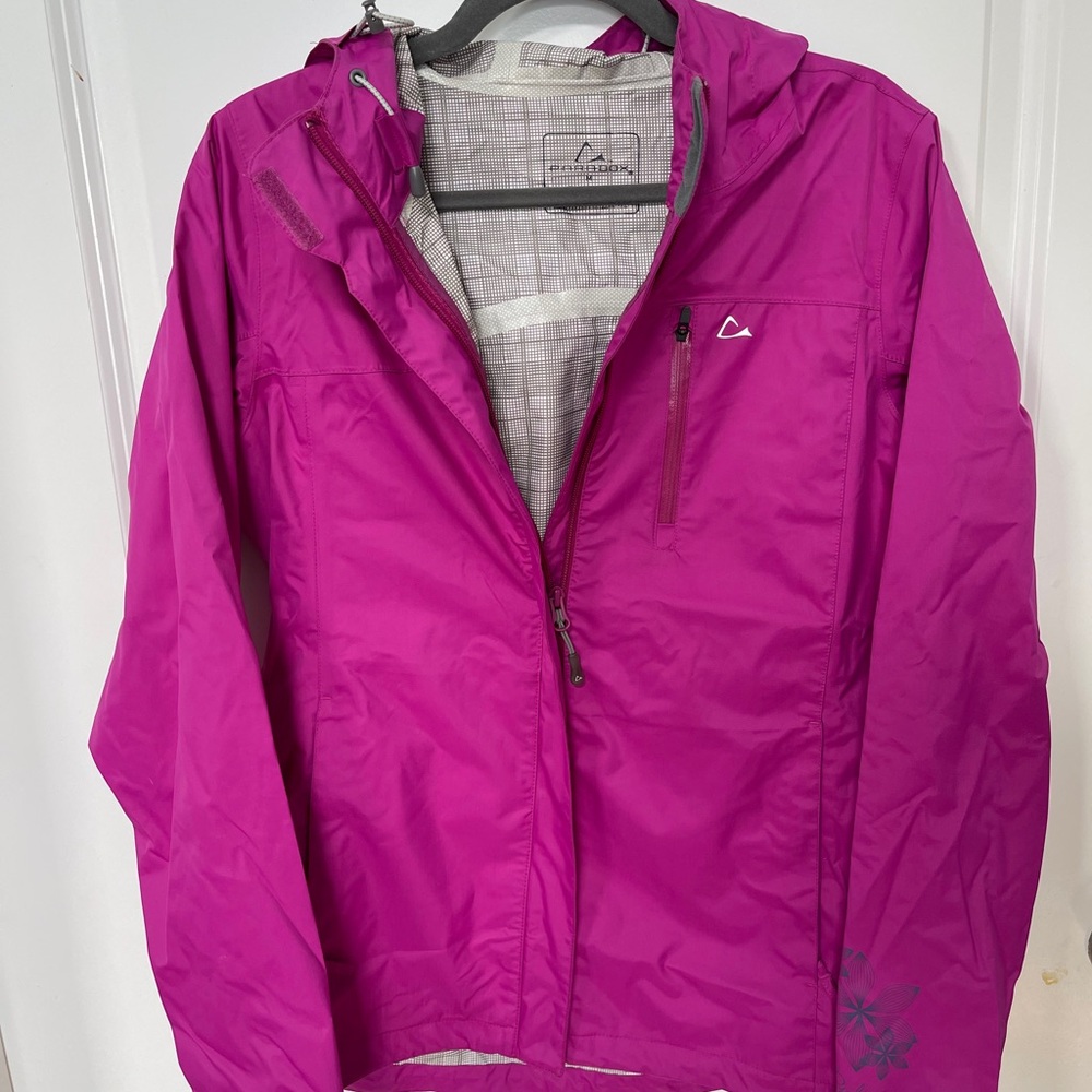Paradox magenta rain coat